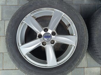 Alu disky 16" 5x108 Volvo S60, V60 205/55R16 - 4