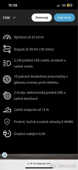 Kolobežka ninebot - 4