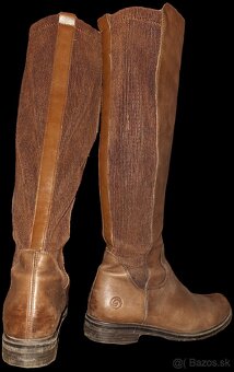 Dámske kožené čižmy Remonte Rieker - 4