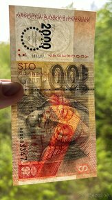 Bankovky Slovensko 100SK Bimilenium 2x čísla po sebe - 4
