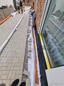 DRENÁŽ DOMU, POZEMKU A HYDROIZOLÁCIA SPODNÝCH ČASTÍ DOMU - 4