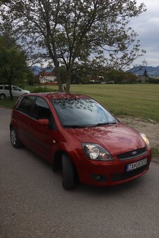 FORD FIESTA 1,6TD GHIA, 2007, Oranžová metalíza tmavá - 4