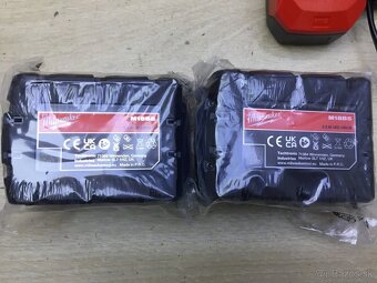 Nová sada Milwaukee M18NRG-502X(2x baterie, nabíječka,kufr) - 4