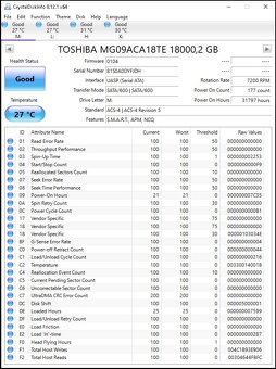 Toshiba enterprise HDD 18TB REZERVOVANE - 4