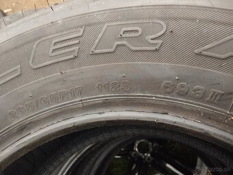 265/65 R17 112S M+S letné pneumatiky Bridgestone Dueller - 4