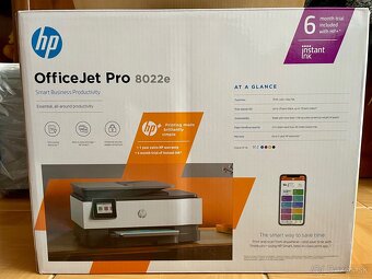 Multifunkčná tlačiareň HP OfficeJet Pro 8022e + 3x cartridge - 4