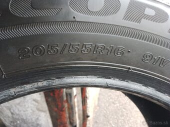 4x letné pneumatiky 205/55 r16 - 4