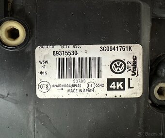 Vw passat b6 predný ľavý svetlomet BI-xenon - 4