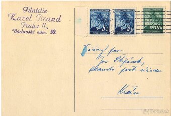 Poštové známky, filatelia: ČSR 1939-44 obálky a pošt. lístky - 4