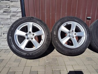Zimná sada hliníkové disky 5x112 + pneumatiky 215/65R17 - 4