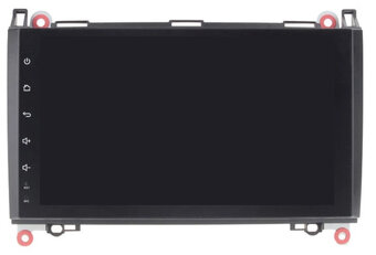 MERCEDES dotykova navigacia Android WiFi Bluetooth - 4