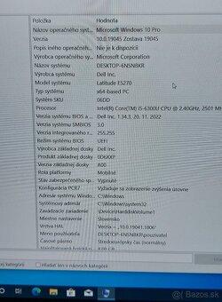 Dell Latitude E5270 - 4