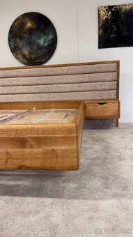 Dubová posteľ 180x200 - 4