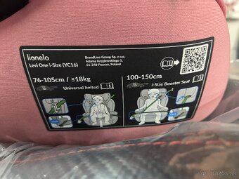 Detská sedačka Lionelo do 18kg - 4