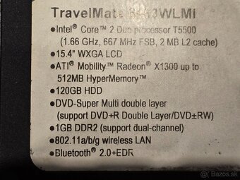 Acer TravelMate 6460 + dock 60e - 4