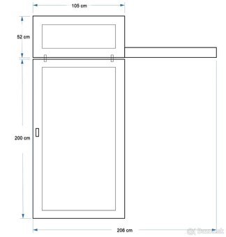 Posuvné zasúvacie dvere. - 4