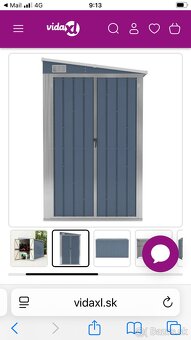 Nastenna záhradná kôlňa - 4