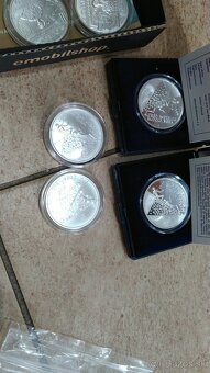 Strieborne investične mince 29ks - 4
