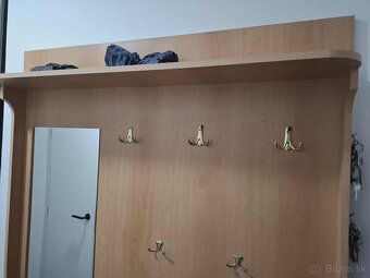 Predám drevenú predsieňovú zostavu - 4