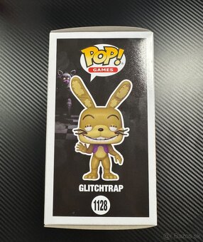 Funko pop originál figúrka Glitchtrap (1128) FNAF - 4