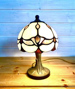 Stará malá Tiffany lampa - 4