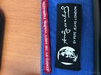PEPE jeans originál licensed Andy warhol damske tricko S/M - 4