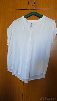 Bluza biela famska lahucka letna 46 - 4