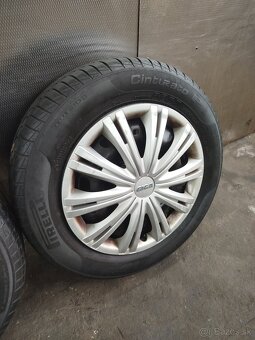 5x100 R14 165/70 R14 vzor cca 5mm letné - 4