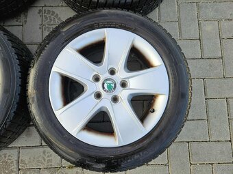 PREDAM ELEKTRONY ŠKODA s pneu 5x112 r16 - zimná sada BARUM - 4