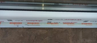 Predám vchodove dvere š 109 cm x v 185 cm antracit/biela - 4