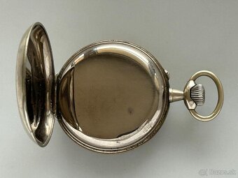 orig.Železniční hodinky REGULATEUR s lokomotivou, 202g, 66mm - 4