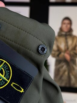 Softshellová bunda Stone Island. - 4