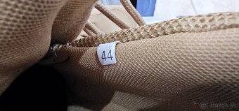 Taktické topánky - vysoké, veľkosť 44, farba hnedá-piesková - 4