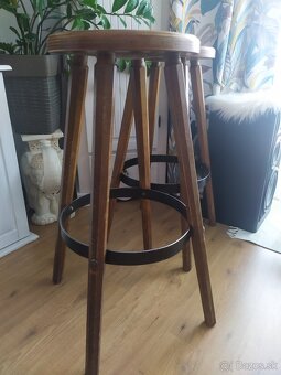 Staré barové stoličky - 4