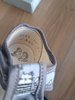 Papuče Baby Bare Grey cat - sivé NOVÉ - 4