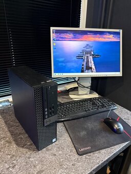 Počítač DELL.Intel i3-6100 2x3,70GHz.8gb ram.256gb SSD - 4