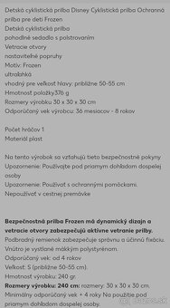 Detská prilba FROZEN - 4