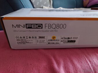 Behringer FBQ800 MiniFBQ ekvalizér – ako nový - 4