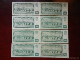 Československé bankovky rôzne série - 4