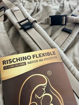 Nosič NOVÝ NENOSENÝ ANI RAZ zn.Rischino Flexible - 4
