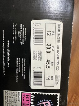 Korčule kolieskové 45,5 EU + chrániče - 4