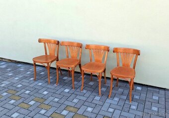 Celodřevěné židle TON 4ks - 4