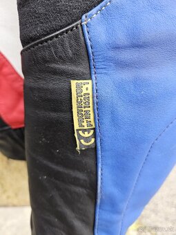 Kožená bunda na motorku XL - 4