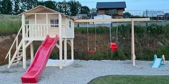 Detsky drevený domcek Junior s montážou a s dovozom - 4