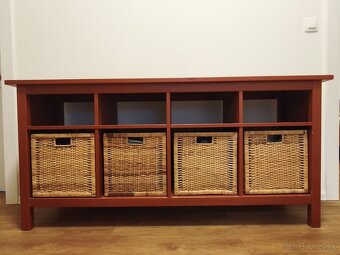 Komoda HEMNES plus košíky BRANAS (4ks) - 4