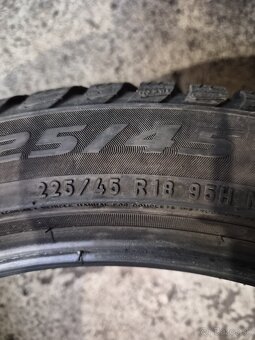 Predam 2ks zimne pneu 225 45 18 - 4