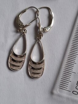 Strieborné náušnice 2 - 4