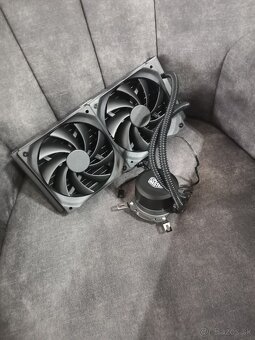 CPU vodné chladenie 240mm - 4