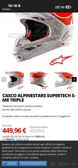 Prilba Alpinestars vel. S - 4