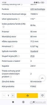LED podhľadové svietidla - 4